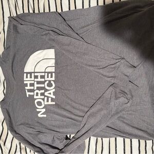 The North Face Men's Charcoal Long Sleeve Tee